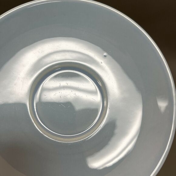 Vintage TS&T Taylor Smith & T Lu-Ray Pastels Blue Cups and Saucers Lot of 7 - Picture 7 of 8